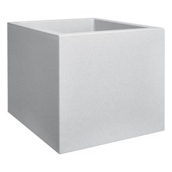 elho vivo next vierkant 40cm living concrete - afbeelding 2