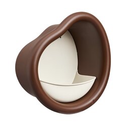 Elho Voederhuis organic 18cm kastanje bruin - afbeelding 2