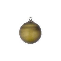 PTMD Elian Green round glass ball matt M