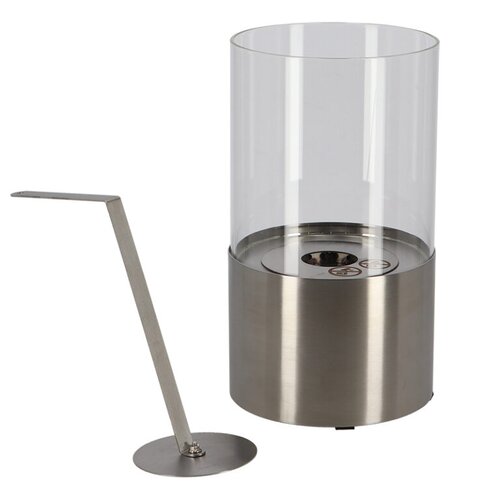 Esschert Bioethanol tafelhaard rond rvs