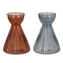 esschert Bollenvaas glas ribbel hyacint ass.