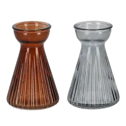 esschert Bollenvaas glas ribbel krokus ass. - afbeelding 1