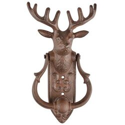 Esschert Deurklopper hert l6b13h24cm