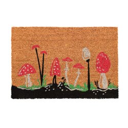 Esschert Deurmat kokos paddenstoelen 60x40cm