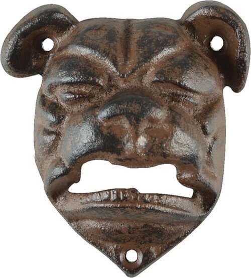 Esschert Flessenopener bulldog b8h9cm