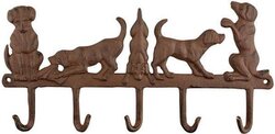 ESSCHERT Hanger 5 honden l2 b36 h18cm