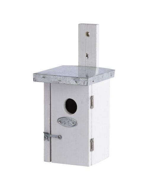 Esschert Nestkast winterkoning wit d14h25b11