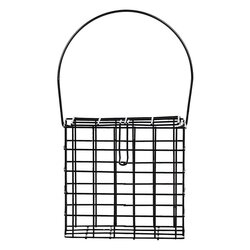 Esschert Vetblokhouder zwart l7b15h13cm