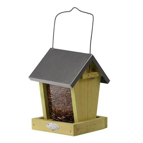 Esschert Zaadsilo hout l16b16h22cm