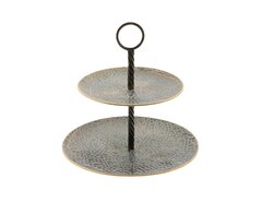 Etagere drops d39h38cm bruin