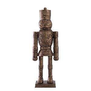 PTMD Eugenio Brass alu nutcracker shaped statue