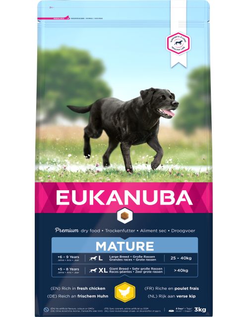 Eukanuba dog mature large chicken  3 KG
