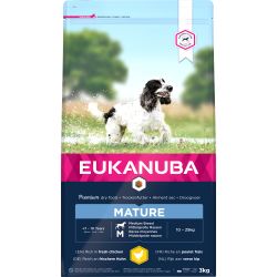 Eukanuba dog mature medium chicken  3 KG