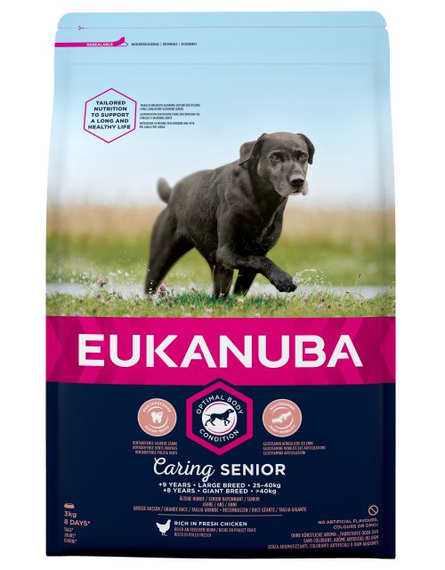Eukanuba dog senior large chicken  3 KG