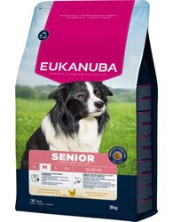Eukanuba Hondenvoer senior m chicken 3kg