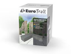 Eurotrail loungesethoes l ca 270x270x100cm grijs - afbeelding 4
