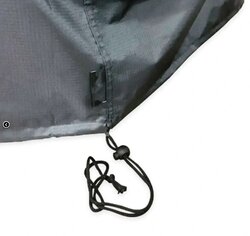 Eurotrail Loungestoelhoes ca 75x75x115cm grijs - afbeelding 2