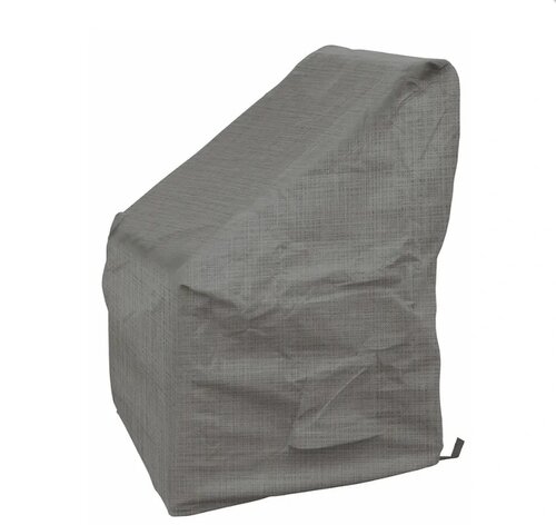 Eurotrail Loungestoelhoes ca 75x75x115cm grijs - afbeelding 1