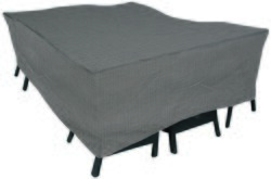 Eurotrail zitgroephoes ca 165x150x100cm grijs - afbeelding 1