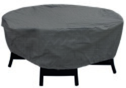 Eurotrail zitgroephoes cantonic d260h100cm grijs - afbeelding 1