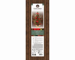 Everlands Diy mini boom red decoration LED BO binnen - afbeelding 2