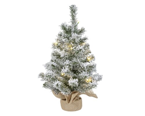 Everlands Imperial mini boom snowy LED BO binnen - afbeelding 1