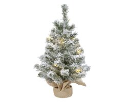 Everlands Imperial mini boom snowy LED BO binnen - afbeelding 1