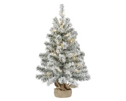 Everlands Imperial mini boom snowy LED BO binnen - afbeelding 3