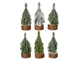 Everlands Mini boom 6ass binnen fsc mix 100% dia5cm x H.11cm