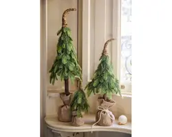 Everlands Moss forest mini boom binnen fsc mix 100% dia13cm x H.45cm - afbeelding 2