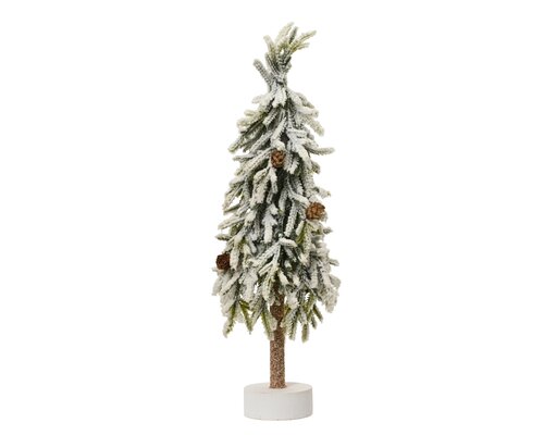 EverlandsMerry fir mini boom snowy w pinecone binnen