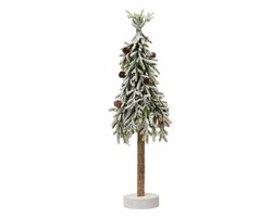 EverlandsMerry fir mini boom snowy w pinecone binnen