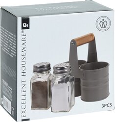 Excellent Houseware peper en zout strooier - afbeelding 1