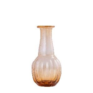 PTMD Fann Orange recycled glass vase A