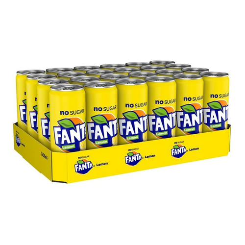 Fanta Lemon No Sugar 24x330ml