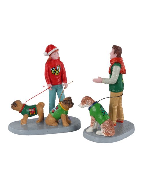 Lemax Festive Friends, Set Of 2