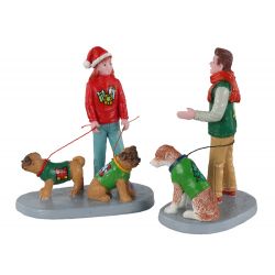 Lemax Festive Friends, Set Of 2