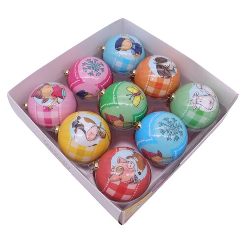 Fien & teun Bauble box 9 pcs Fien & Teun