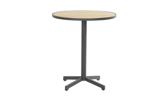 Fiesta Bar tafel teak rond 90 cm