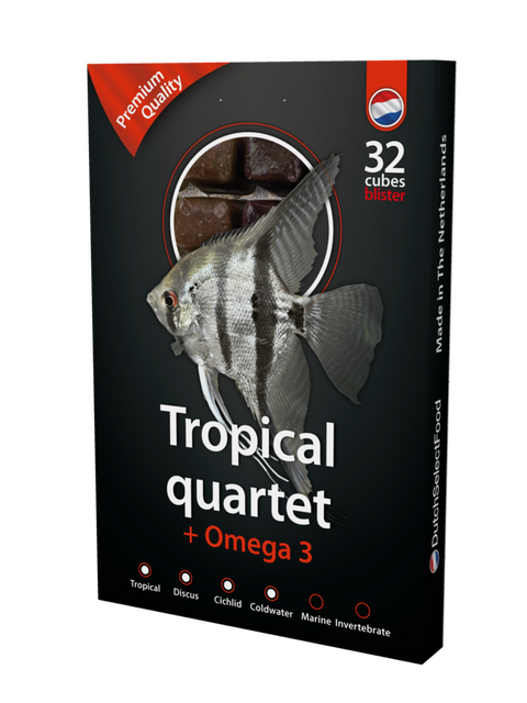 Fish Food Ds tropisch kwartet&omega3 100g