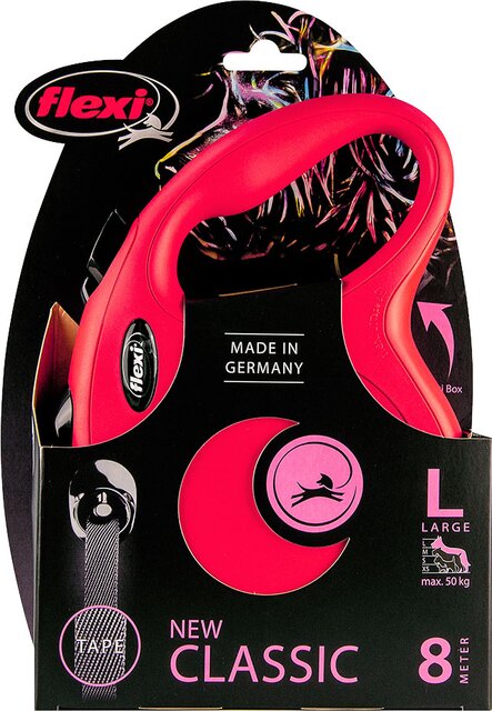 FLEXI ROLLIJN CLASSIC TAPE L ROOD 8 METER