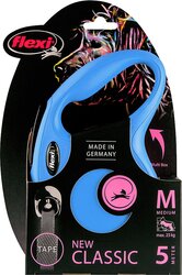 FLEXI ROLLIJN CLASSIC TAPE M BLAUW 5 METER