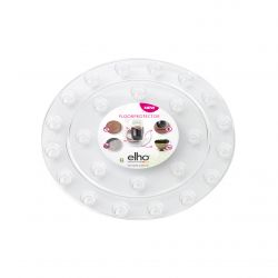 elho floorprotector rond 25cm transparent - afbeelding 1