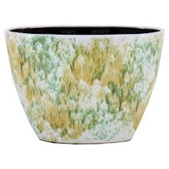 Floran Pot almada ovaal 32x15x22cm groen