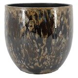 Floran Pot mason d14h13cm pauwblauw