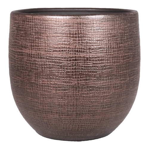 Floran Pot mira d34h31cm koper