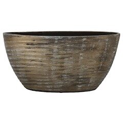 Floran Pot ovaal funchal 49x20x25cm bruin