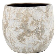 Floran Pot sines d14/16h13cm antiek wit