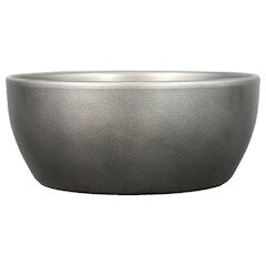 Floran Schaal boule d18.5h8.5cm metallic