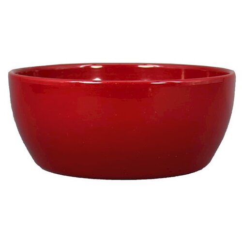 Floran Schaal boule d18.5h8.5cm wijnrood